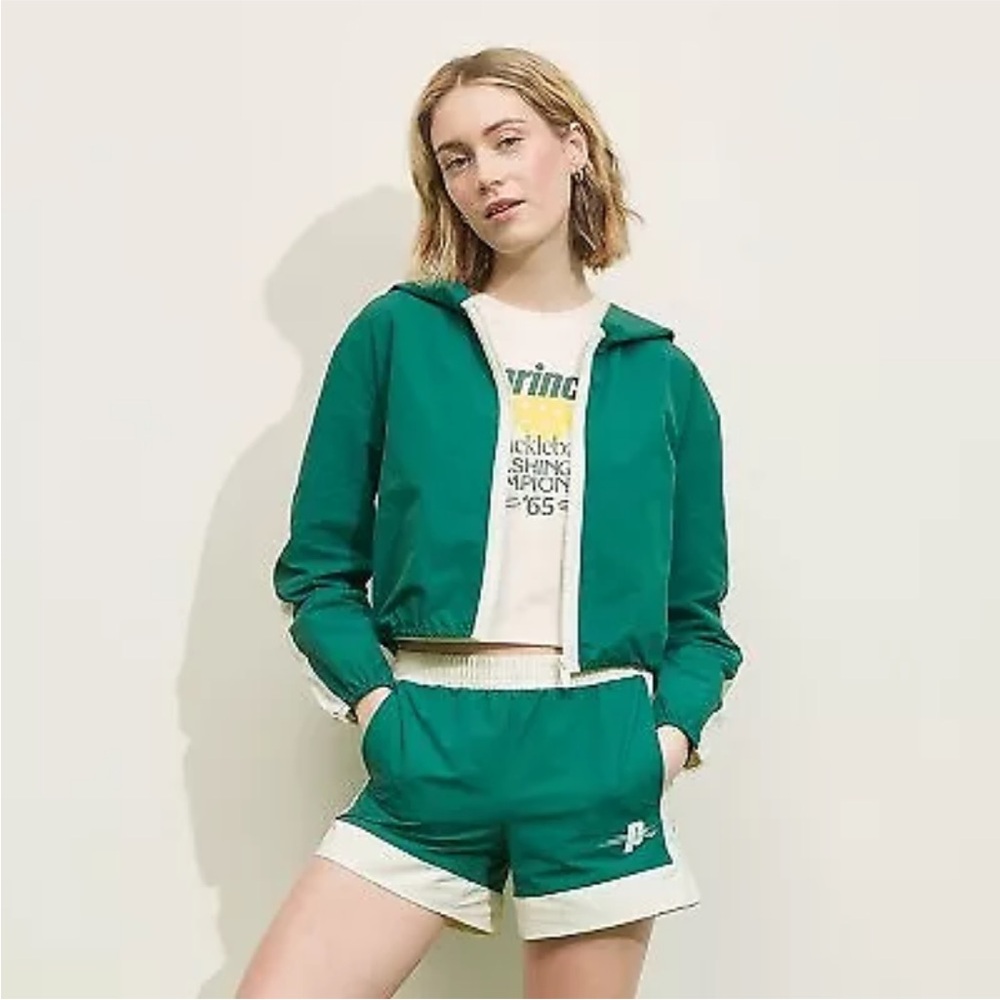 Prince Pickleball Women's Woven Zip-Front Hooded Jacket